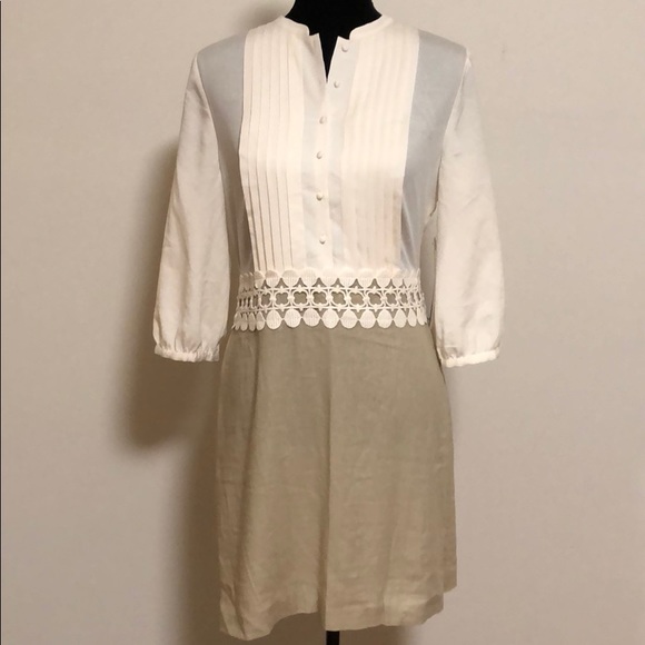 Kensie Dresses & Skirts - New Kensie Linen combo dress size medium Kensie Dresses & Skirts - New Kensie Linen combo dress size medium